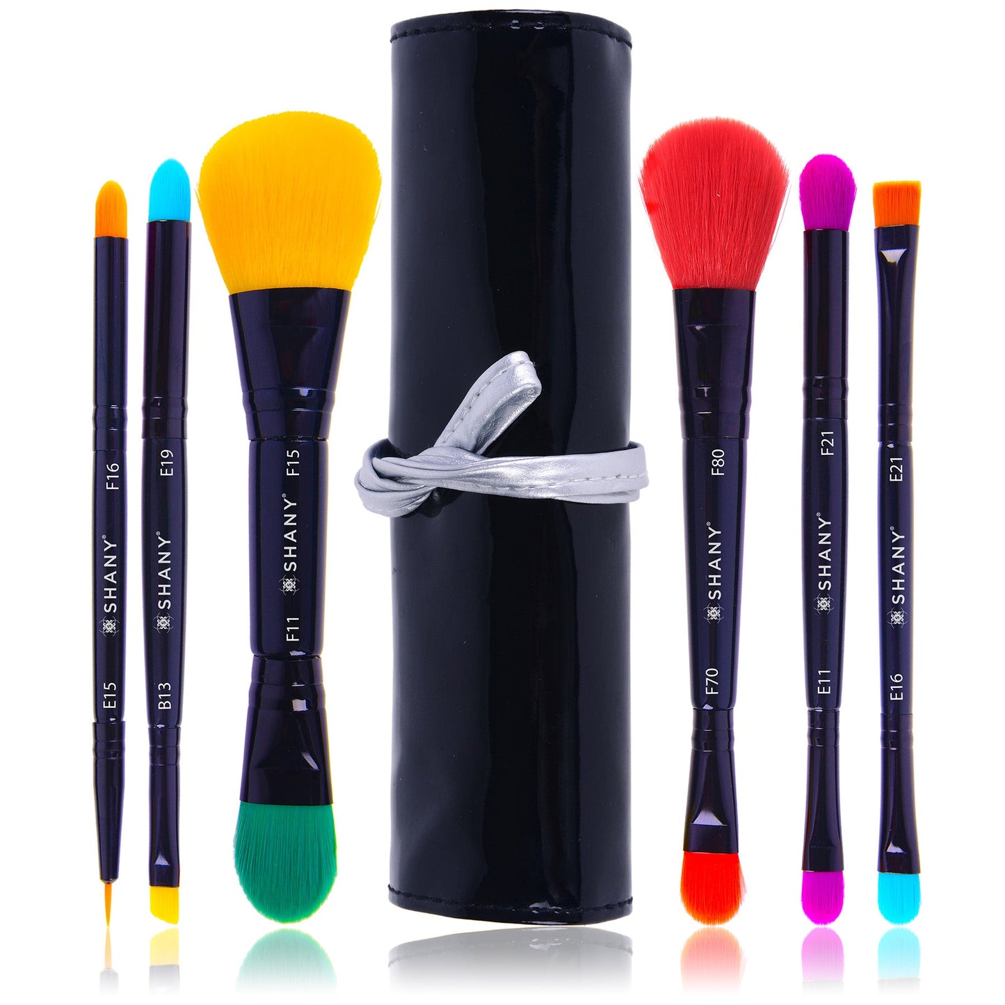 TRAVEL MAKEUP BRUSH SET WITH POUCH-3