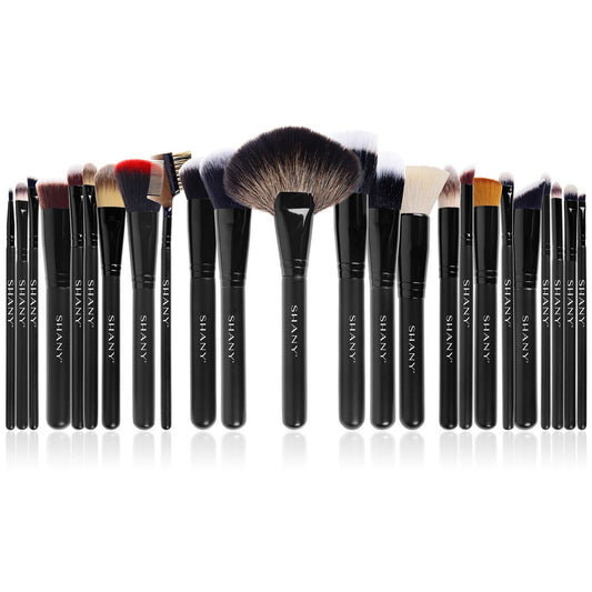 SHANY Makeup Brushes The Masterpiece Pro Signature Makeup Brush Set - Foundation Powder Concealers Eye Shadow brushes, Synthetic Bristle with Wooden handles , Premium Gift Packaging - 24pcs - SHOP - BRUSH SETS - ITEM# SH-BR005