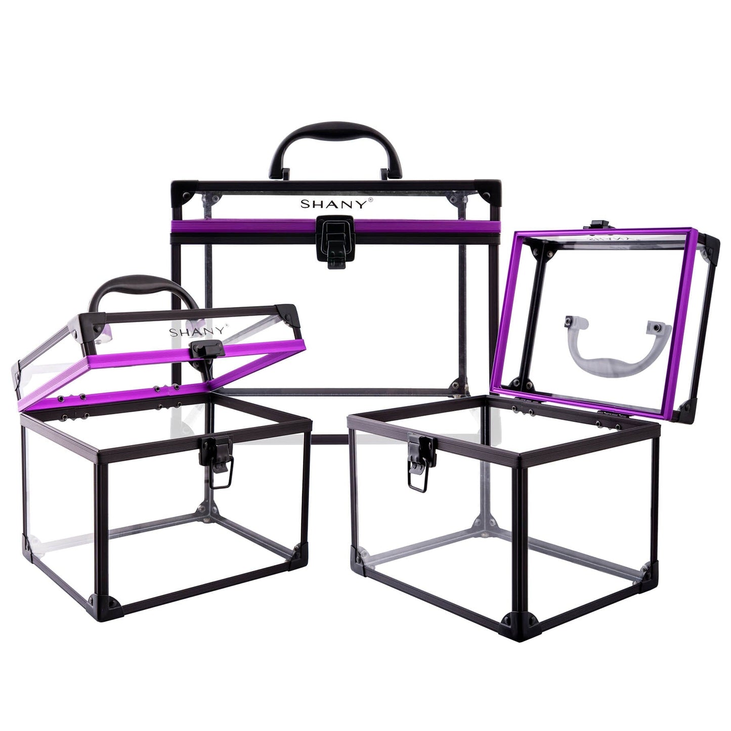 Clear Cosmetics and Toiletry Train Case-2