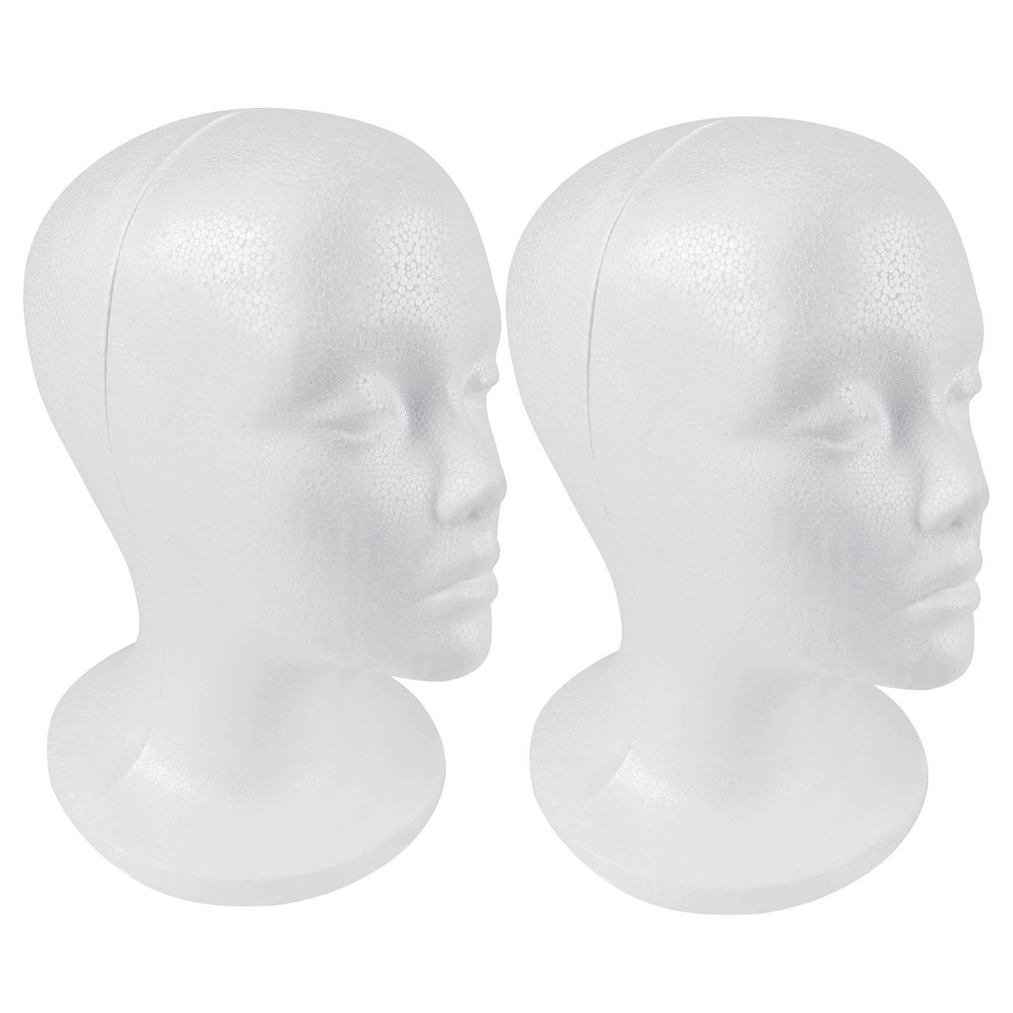 Styrofoam Model Heads/Hat Wig Foam Mannequin