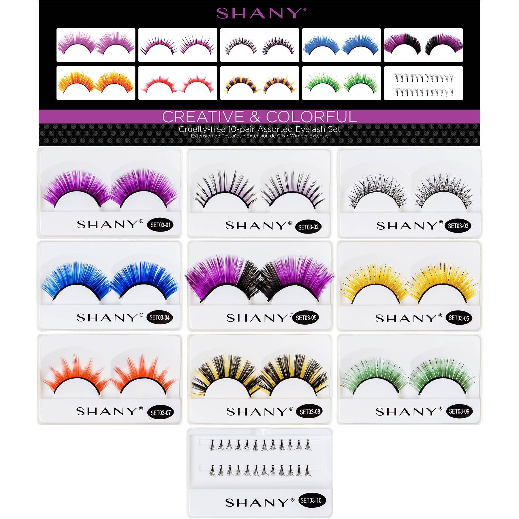 Eyelash extend - set of 10 assorted reusable eyelashes-6