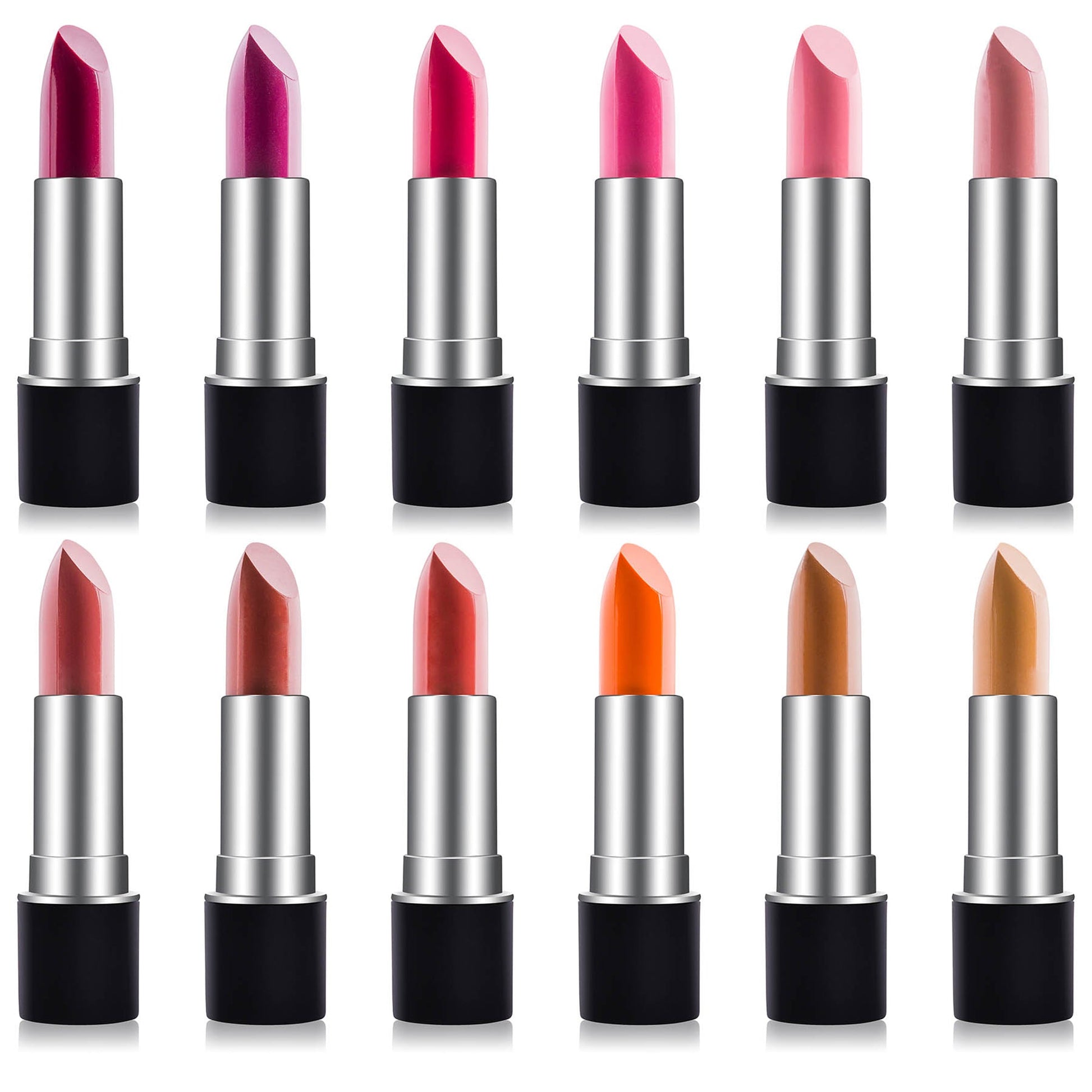SHANY Slick & Shine Premium Lipstick Set - Matte-1