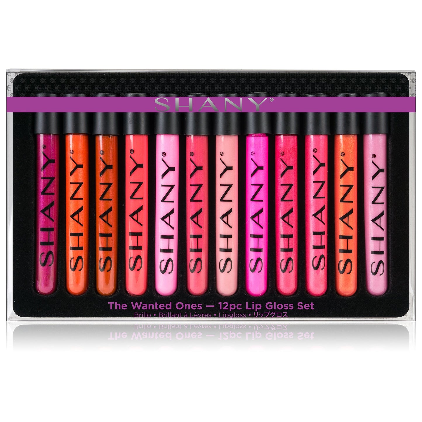 12 Piece Lip Gloss Set with Aloe Vera and Vitamin E-1