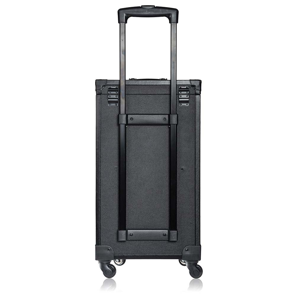 REBEL Makeup Artists Multifunction Cosmetics Trolley Train Case-4