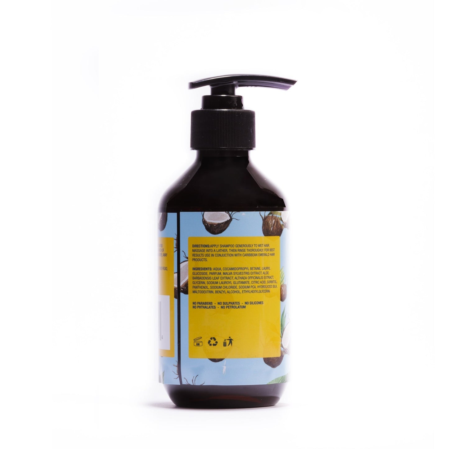 Coconut shampoo for curly hair-1
