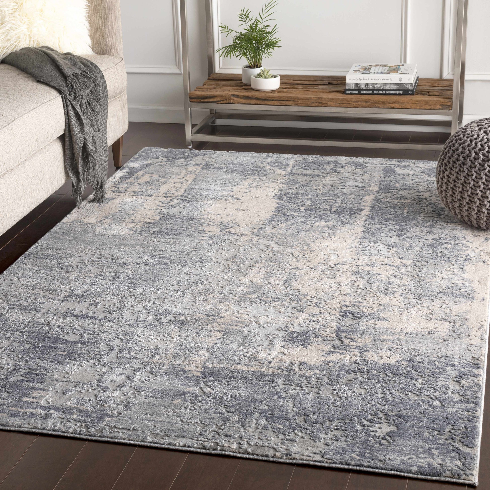 Shartlesville Textured Luxe Rug-1