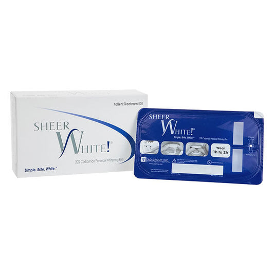 Sheer White! Teeth Whitening Film Strips-0
