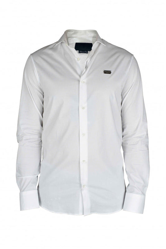Philipp Plein Men Diamond Cut Ls Iconic Shirt
