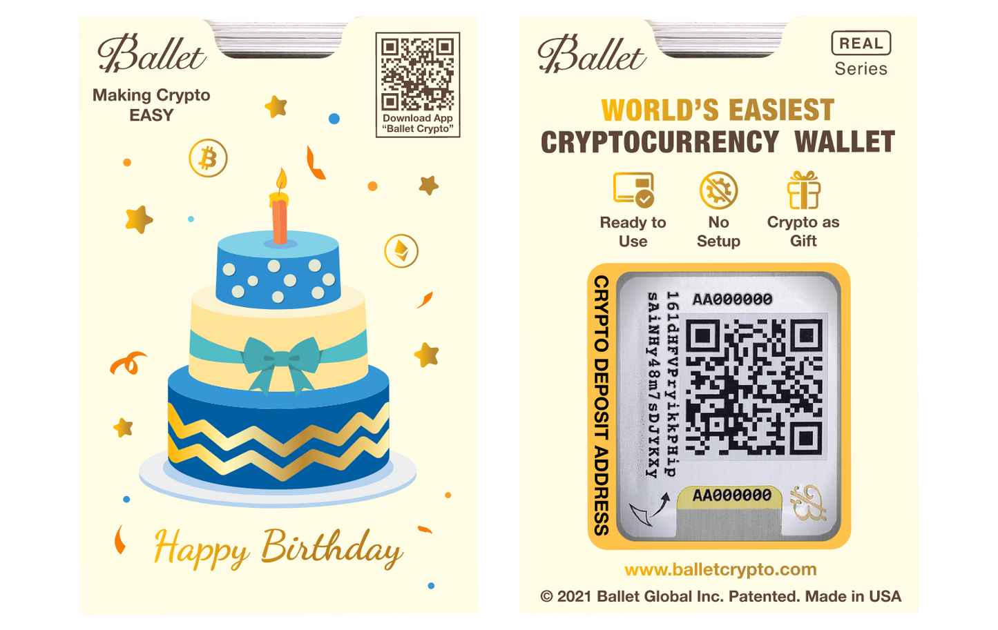 Ballet REAL Bitcoin Any Occasion Gift Set-1