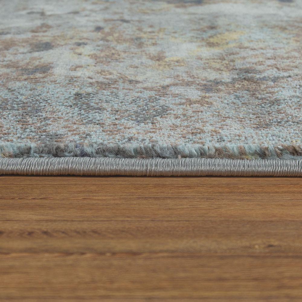 Short-Pile Rug Living Room Oil Painting Used Effect Abstract Modern In Grey-1