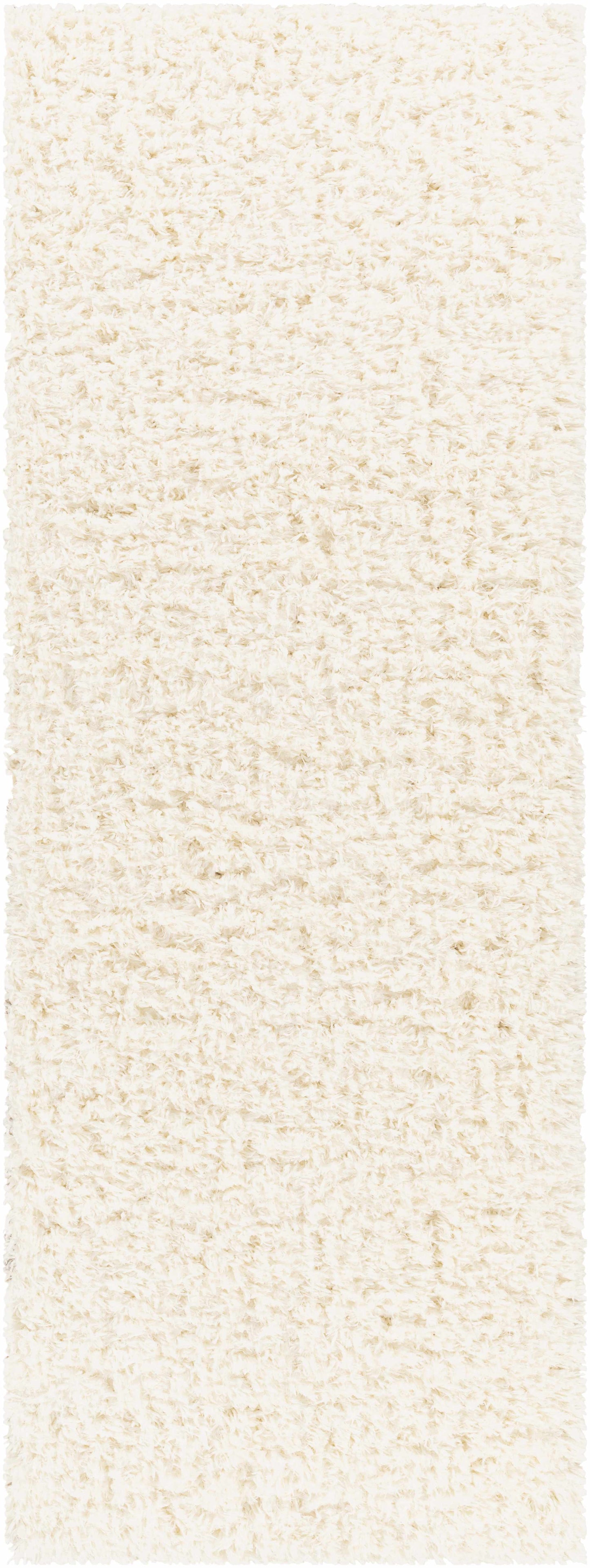 Siari Solid Cream Plush Rug-6