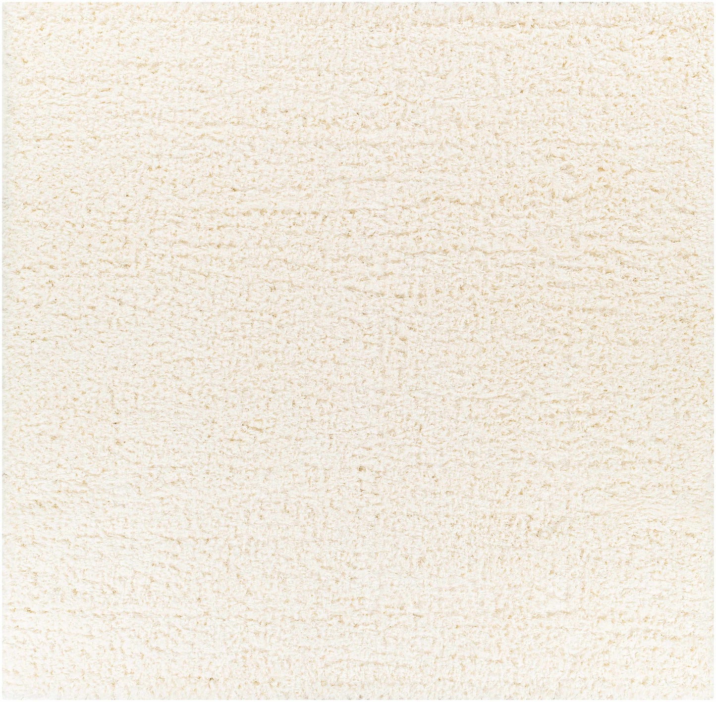 Siari Solid Cream Plush Rug-7