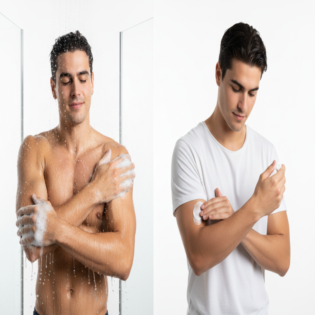 DUO ORGANIC ANTI-ACNE BODY SYSTEM - 6 Fragrances  - For Men-1