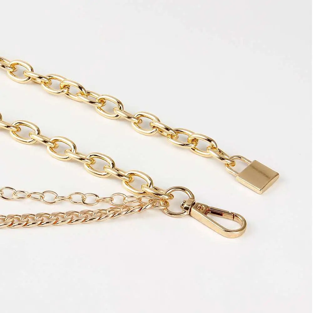 Silver Chain Belt Summer Body Jewelry