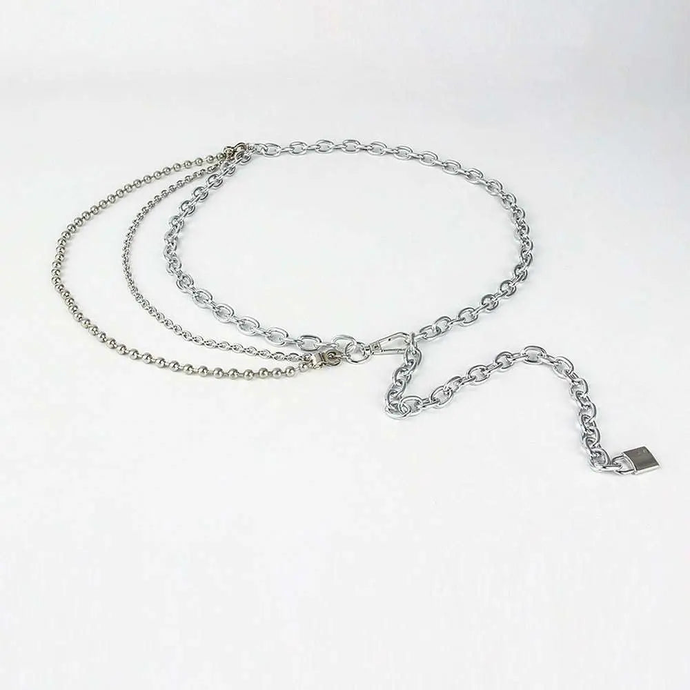 Silver Chain Belt Summer Body Jewelry