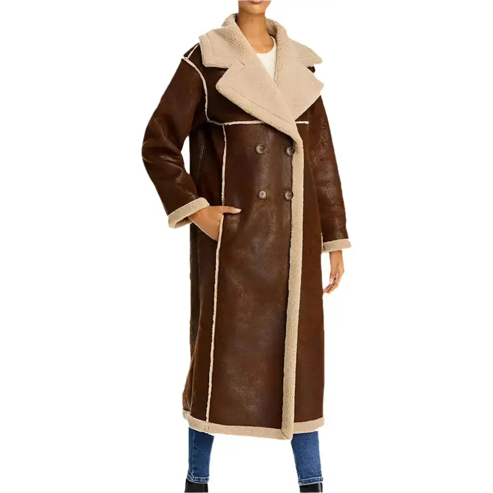 Simon Miller Jetz Faux Shearling Coat-0
