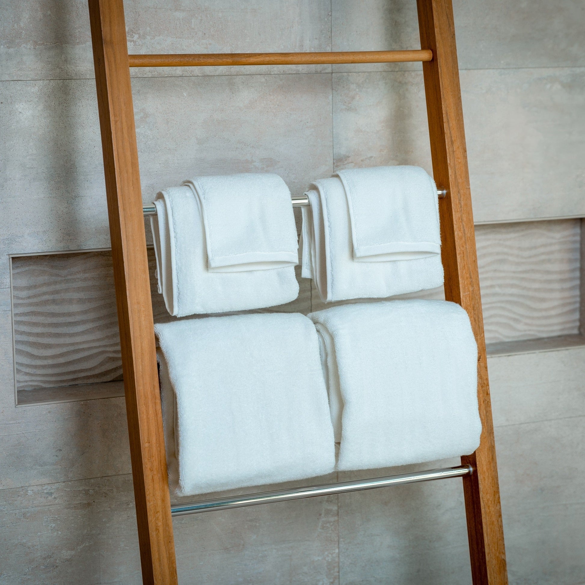 Luxury Organic Bath Six Piece Towel Set | Soft, Plush, Eco-Friendly Towels-4