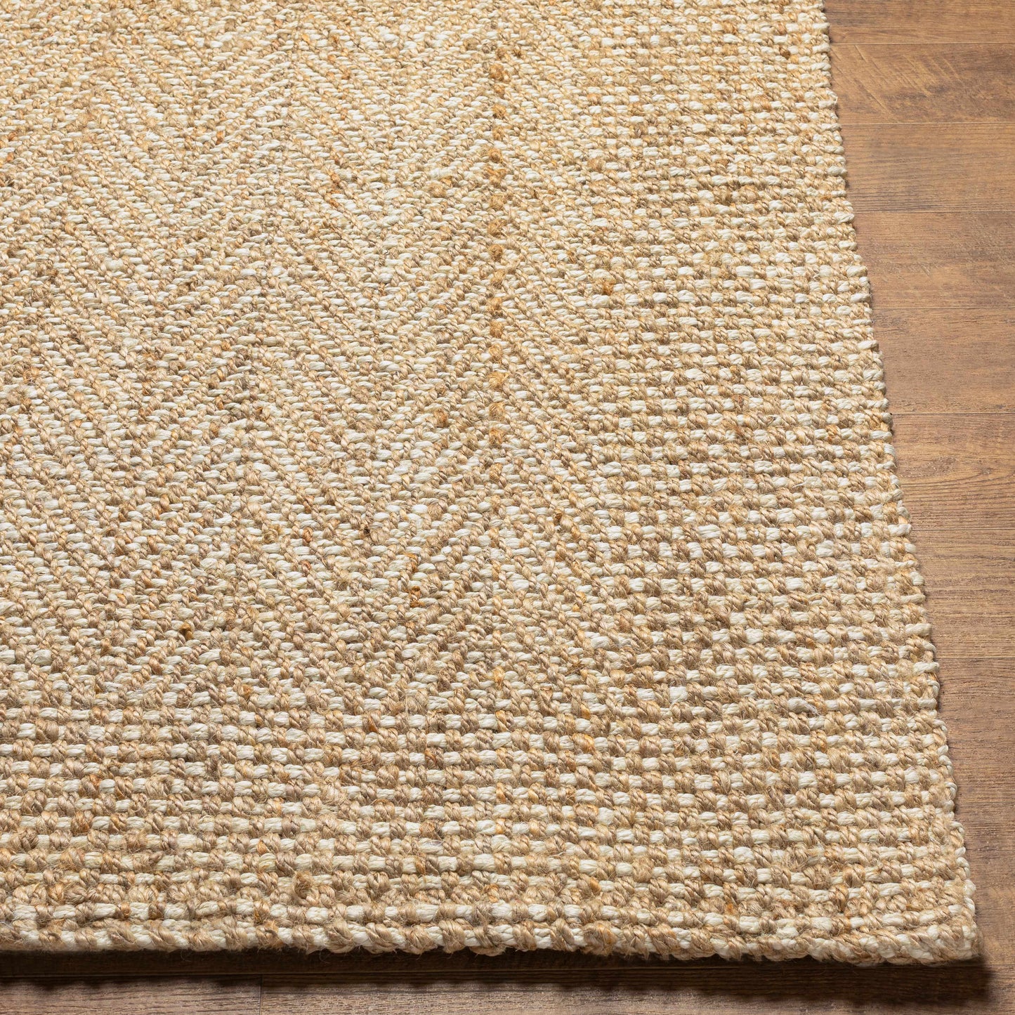 Dinah Natural Textured Jute Rug-3