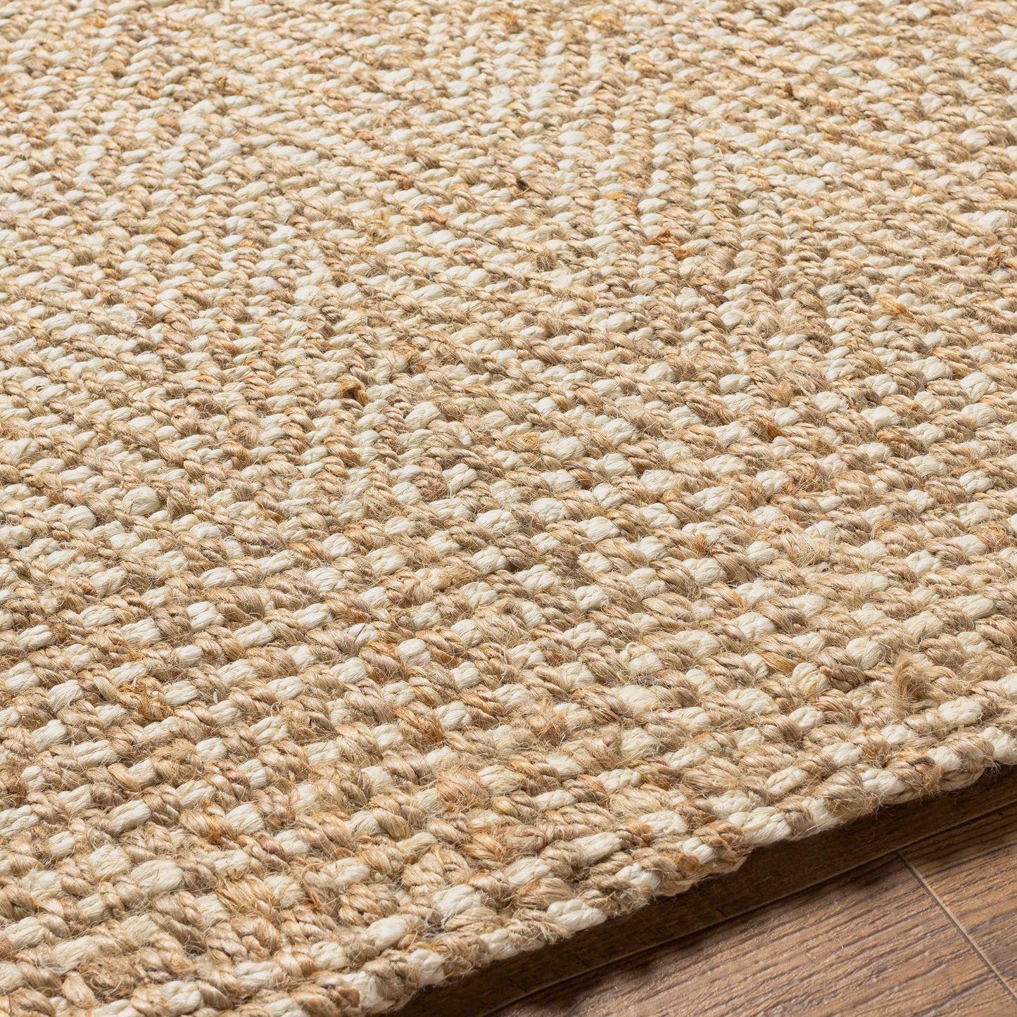 Dinah Natural Textured Jute Rug-2