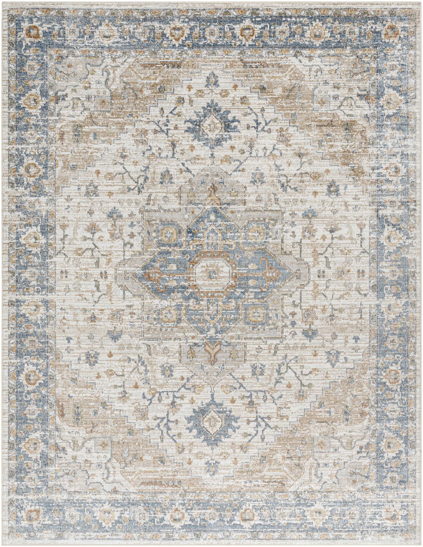Ezri Flat Pile Washable Rug-6