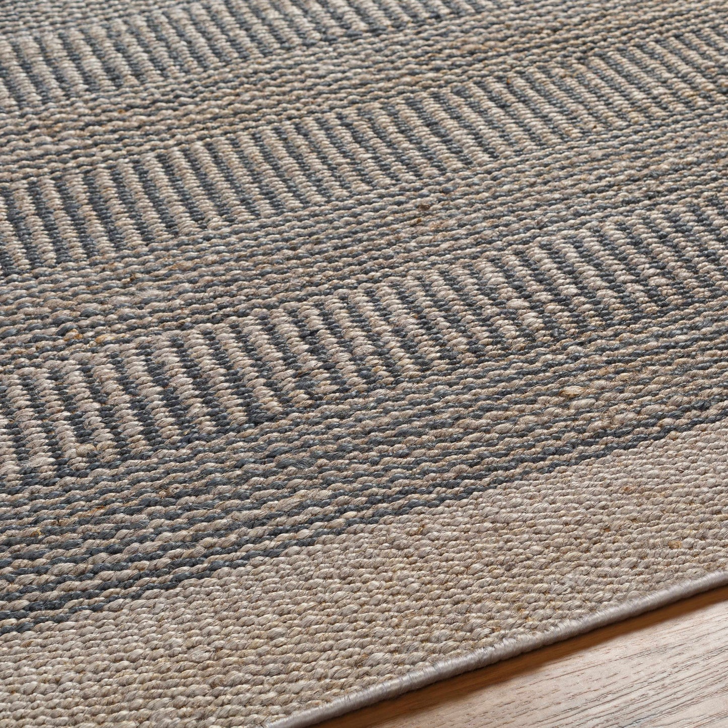Navy Elle Jute Rug-3