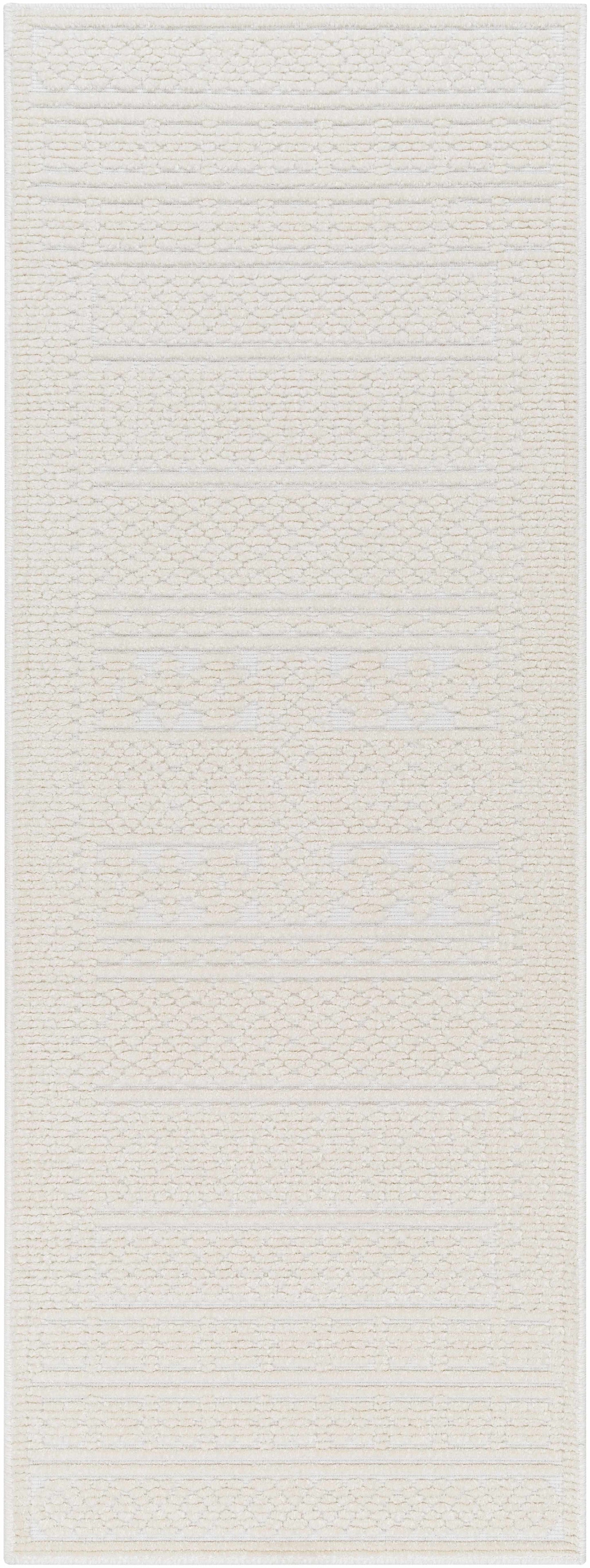 Bahar Cream Washable Area Rug-6