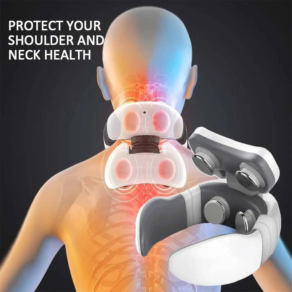 Smart Electric Pulse Neck Massage Relief Tool