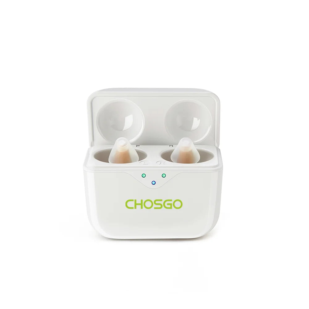 SmartR Pro Smallest Rechargeable OTC CIC Hearing Aids with AI Noise Reduction-1