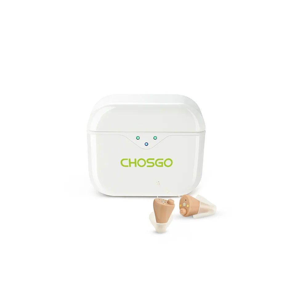 SmartR Pro Smallest Rechargeable OTC CIC Hearing Aids with AI Noise Reduction-3