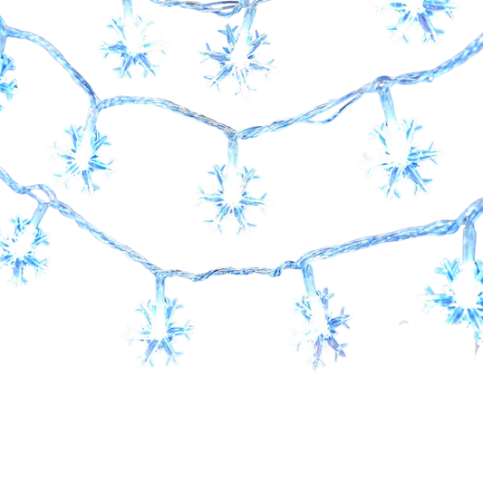 Snow Flake String Lights X002Z65MC9 / B0B8HH95KN – Christmas Decoration