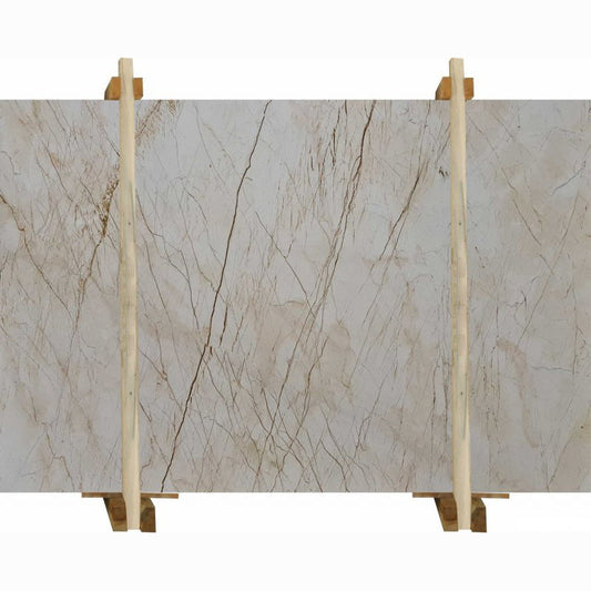 Sofita Beige Bookmatching Marble Slabs Polished - Livfloors Collection