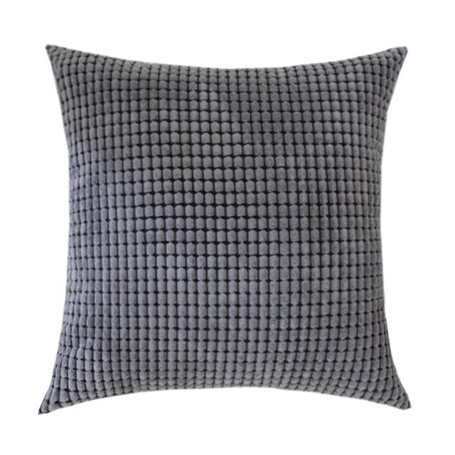 Soft Polyester Cushion Cover Corn Striped Pillow Cozy Throw Pillow Covers Cases for Couch Bed Sofa Ultra Soft Striped Cover Nordic Home Decor Throw Pillow Case Car Living Room Autumn Decoration