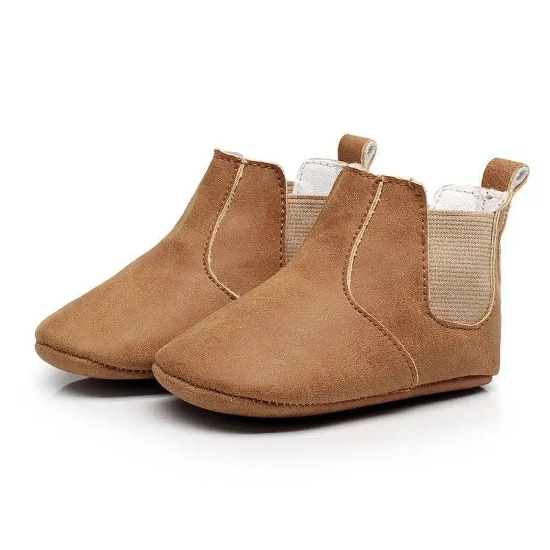 Soft Suede Baby Shoes Baby Xie Toddler Booties