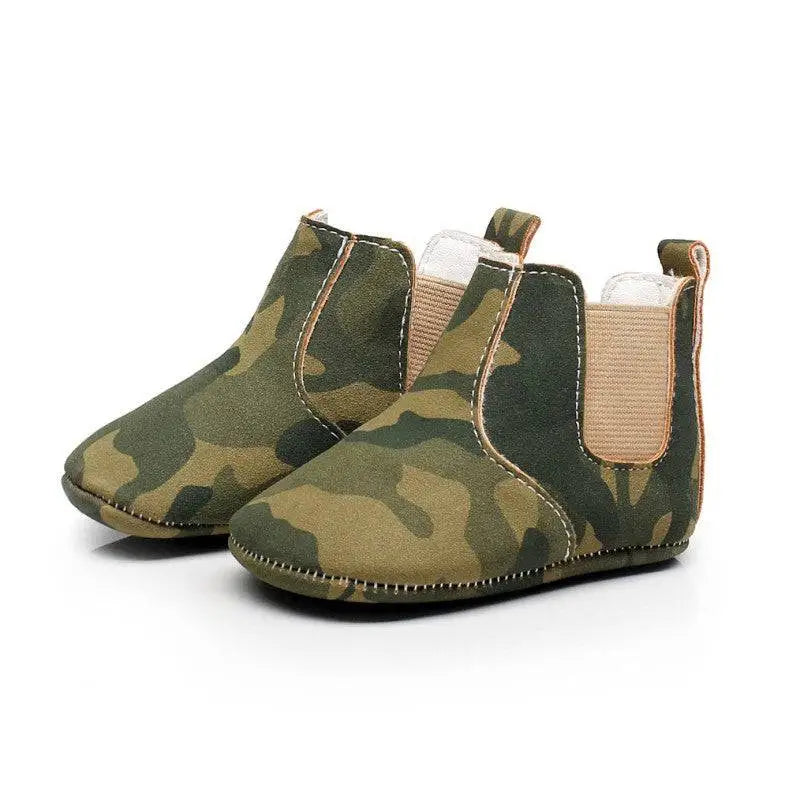 Soft Suede Baby Shoes Baby Xie Toddler Booties