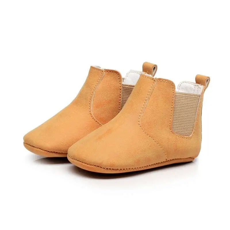 Soft Suede Baby Shoes Baby Xie Toddler Booties