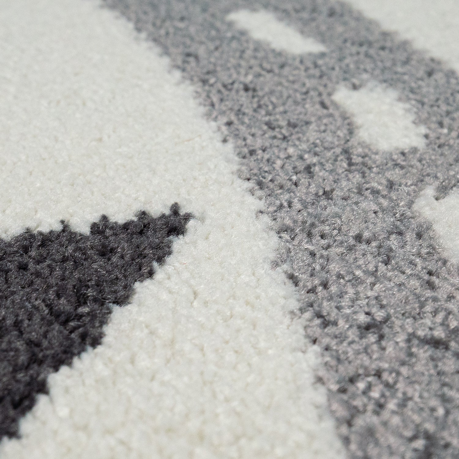Nursery Rug Nino with Town Streets and Cars Motif in Pastel Colors-1