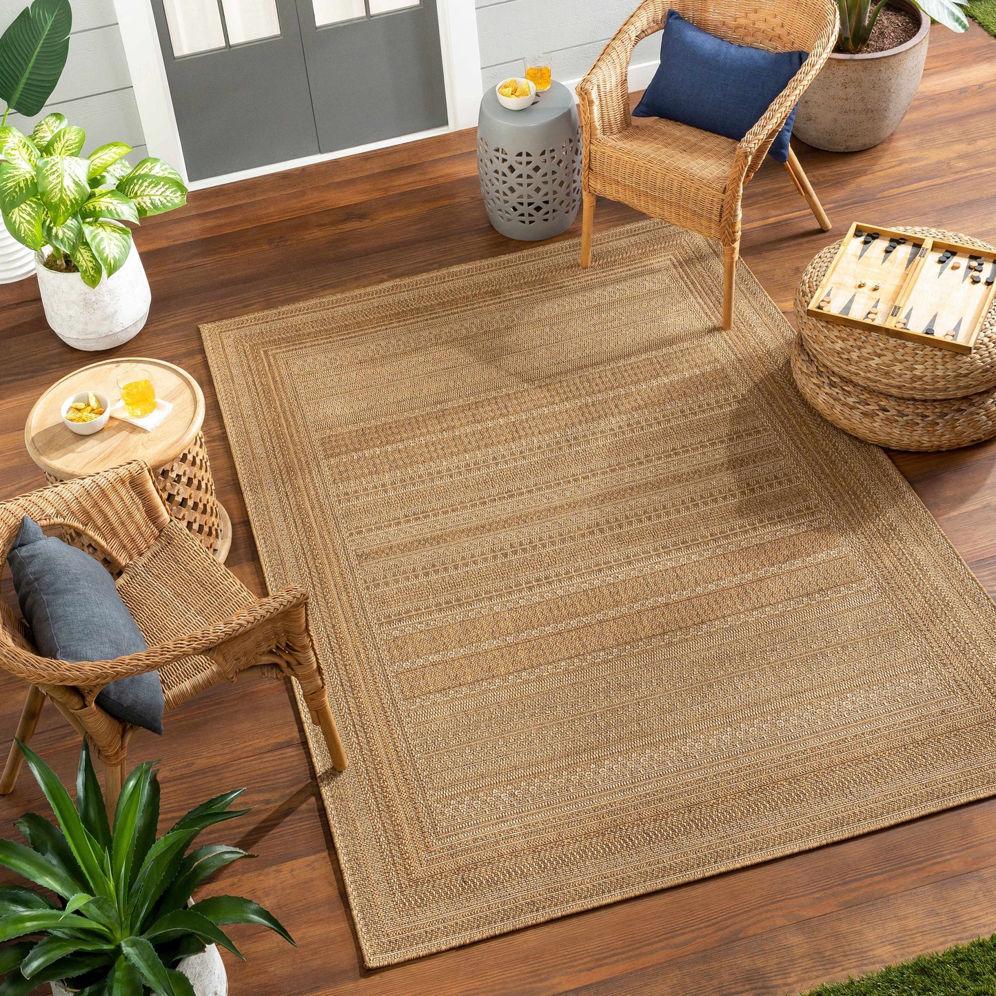 Freja Flatweave Faux Jute Rug-1