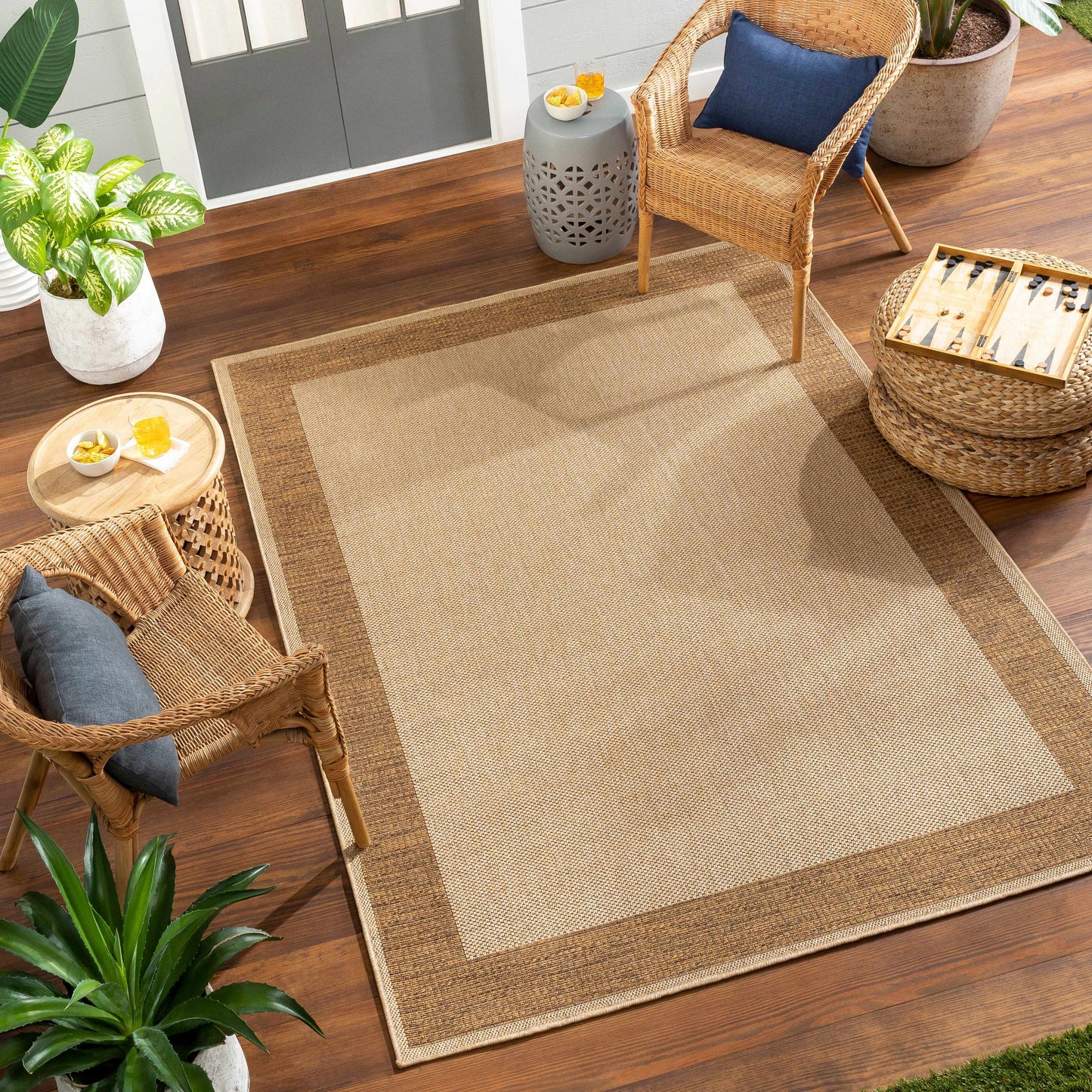Inigo Flatweave Faux Jute Rug-1