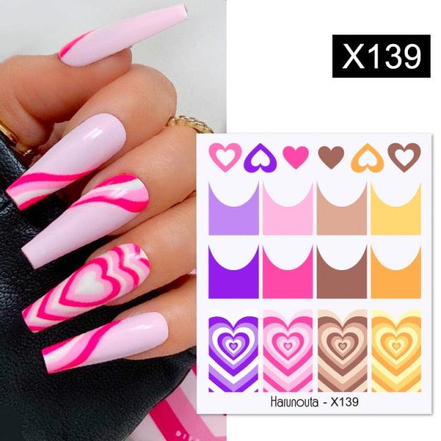 Spring Simple Green Theme Water Decal Sticker Flower Leaf Tree Summer Slider For Manicuring Nail Art Watermarks Art Decoration Manicure Tools Nail Watermark Decals iridescent Decoration Nail Self-Adhesive Decals Nail Stickers Water Transfer Fresh Nail