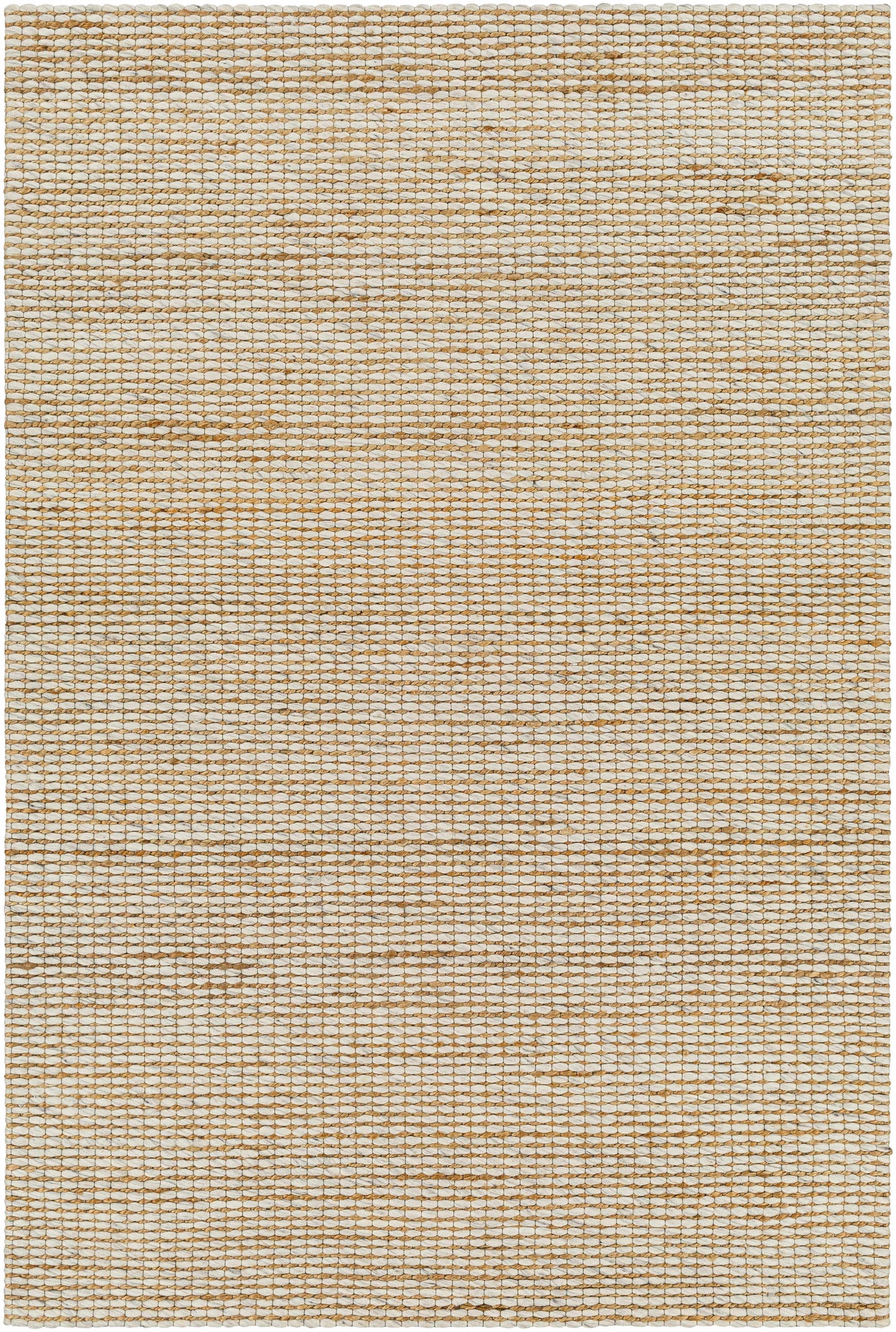 Riki Cream Jute-Wool Blend Rug-0