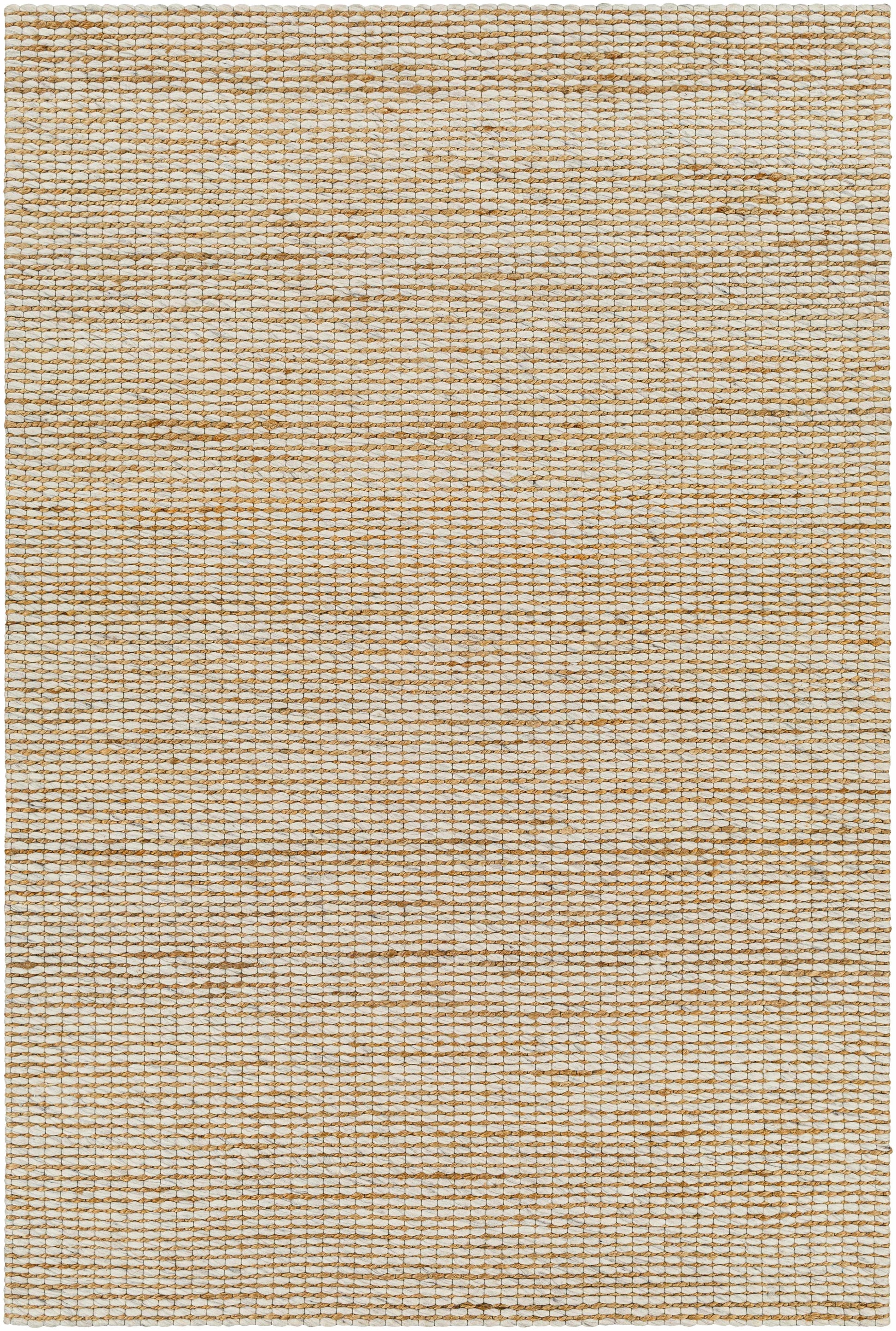 Riki Cream Jute-Wool Blend Rug-0