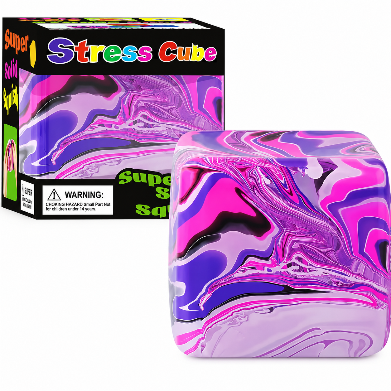 Snowflake Ice Cube Malt Sugar Squishy | Blind Box Stress Relief Toy