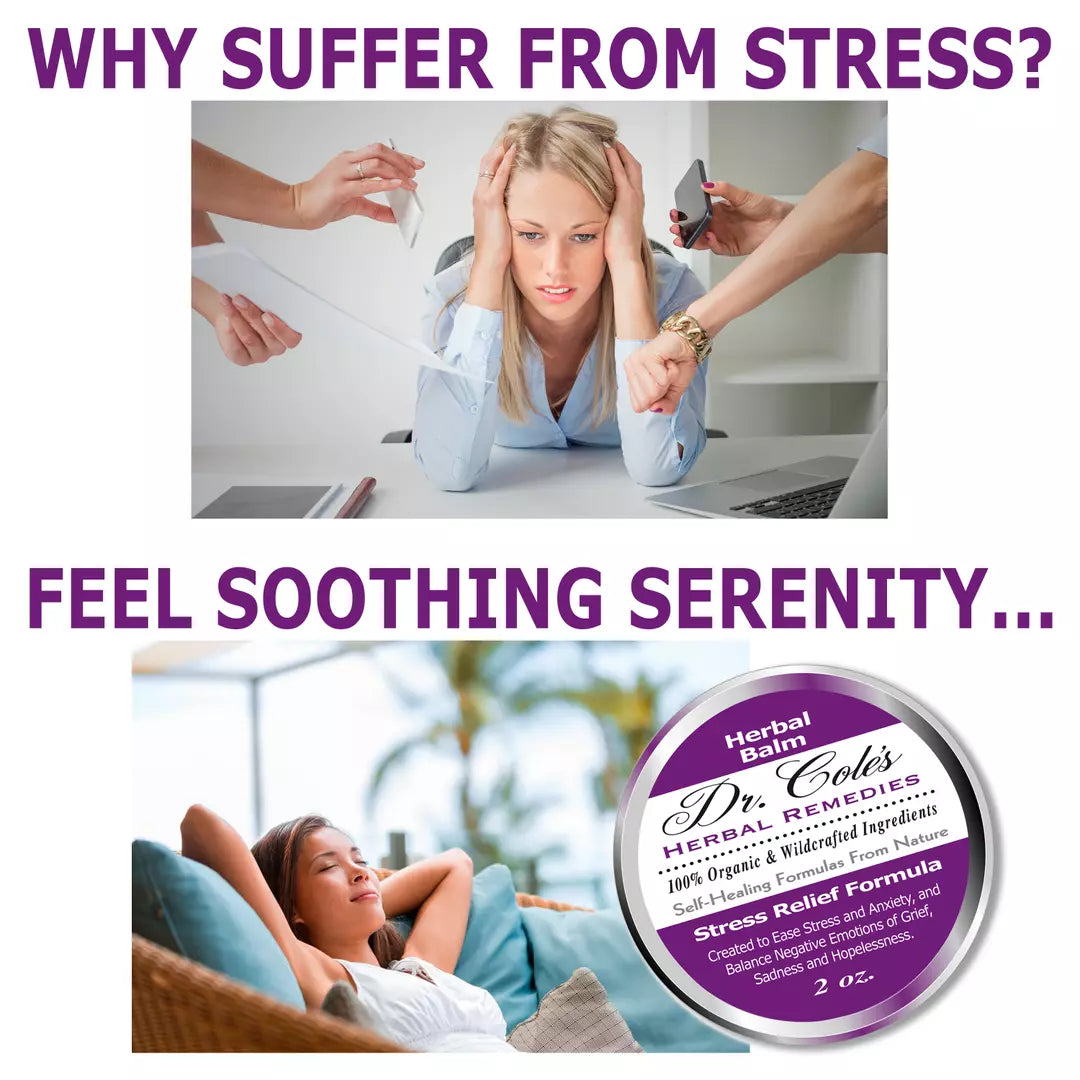 29 - Dr. Cole’s Organic Stress Relief Herbal Balm
