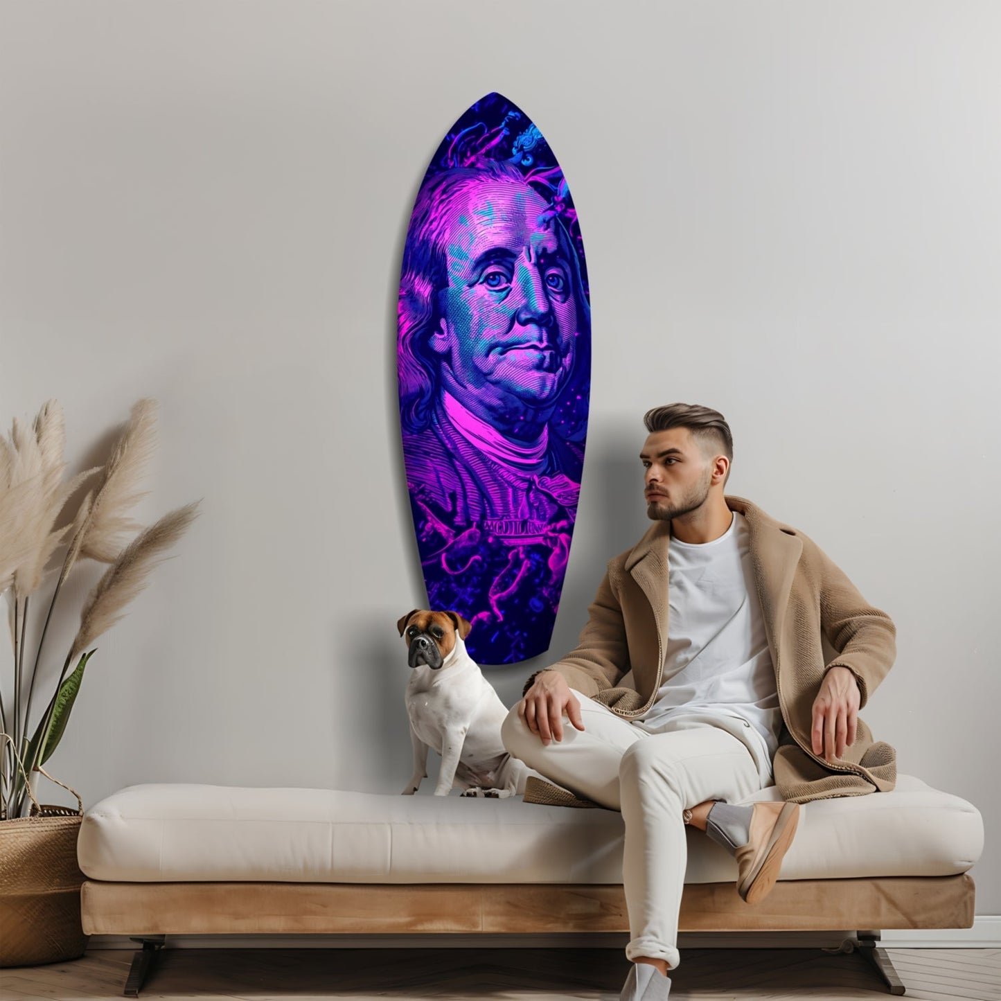 Timeless Vision Glass Wall Art