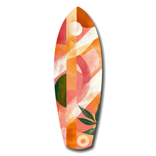 Sunset in Motion Glass Wall Art