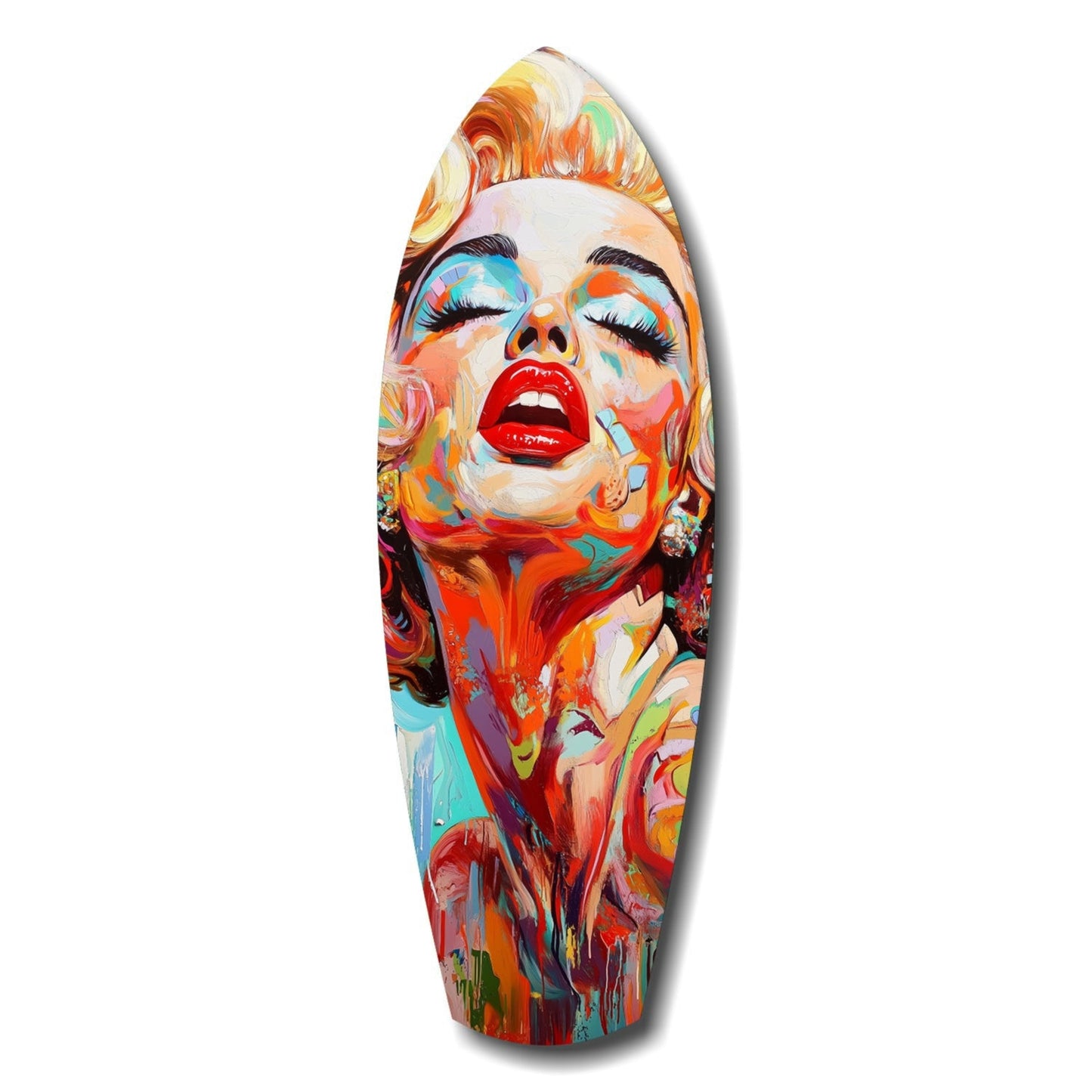 Marilyn Monroe Vintage Dreams Glass Wall Art