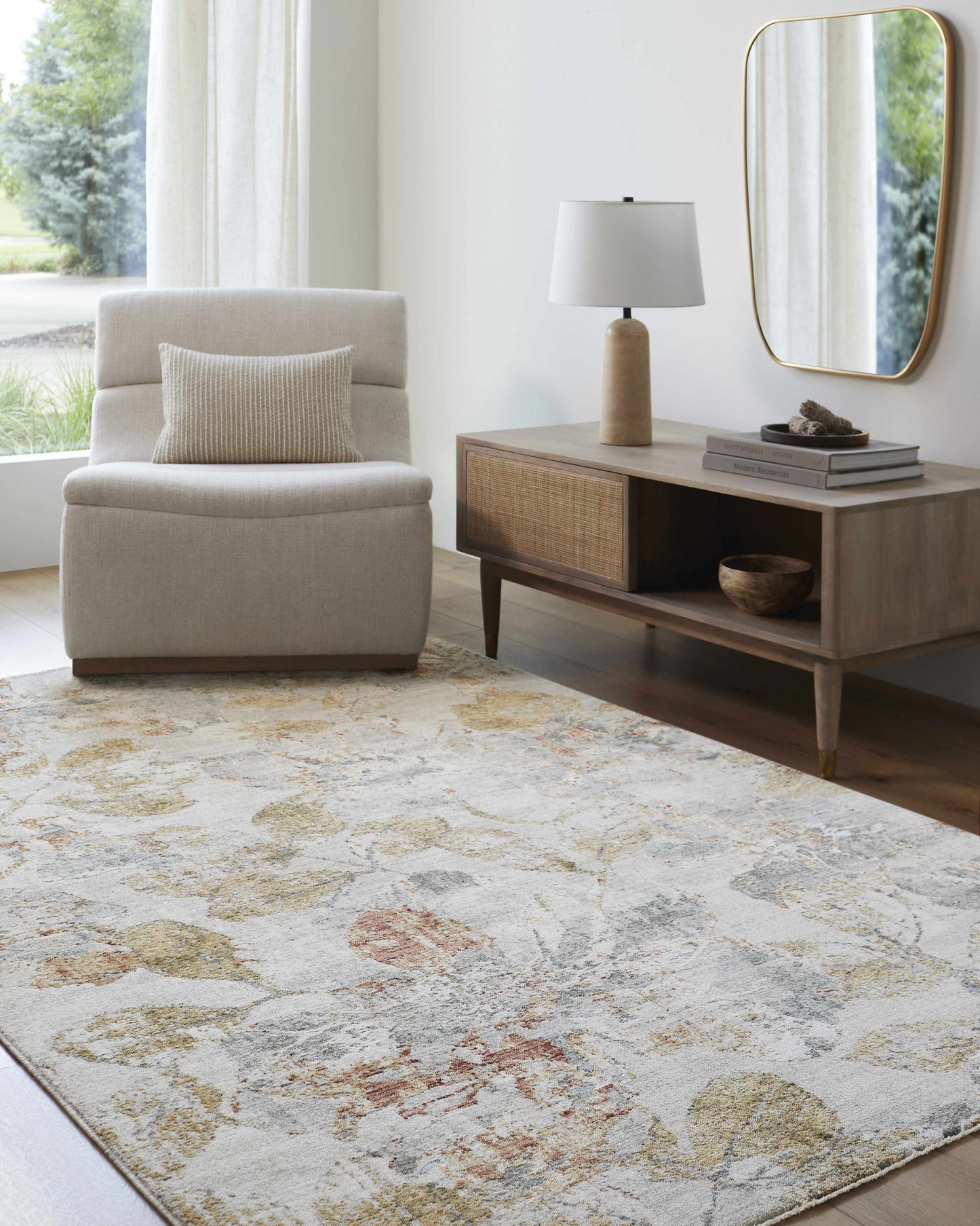 Ouida Floral Rug-1
