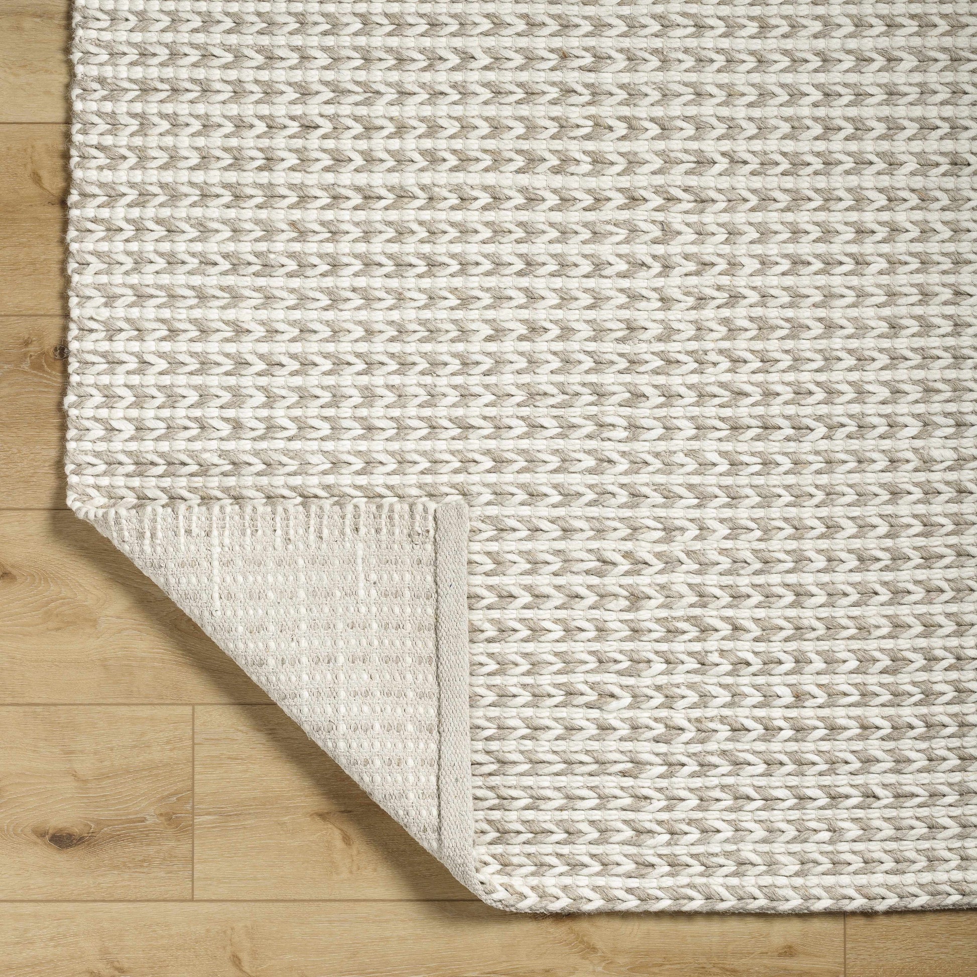Lenci Hand Woven Wool Area Rug-4