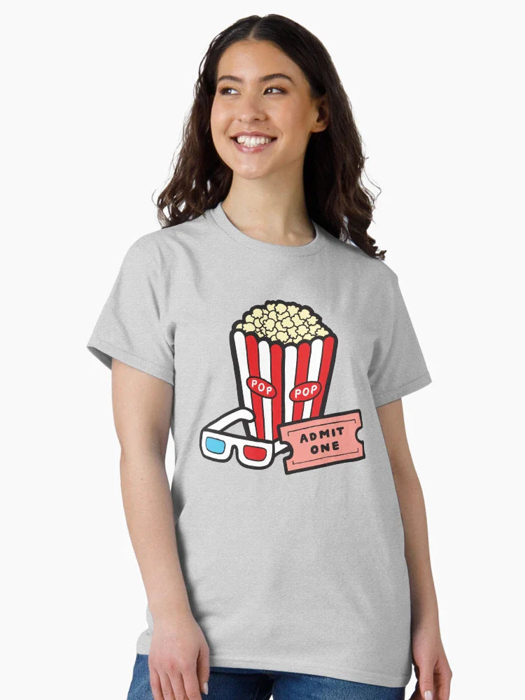 Movie Pattern in Pastel Pink