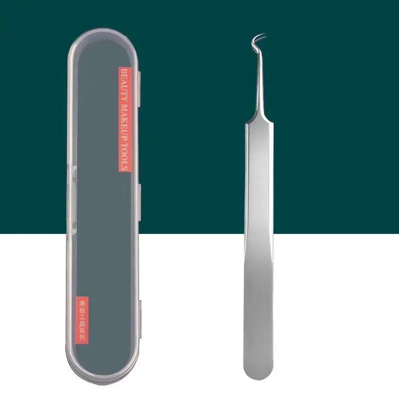 Stainless Steel Beauty Needle Set with Zippered Case